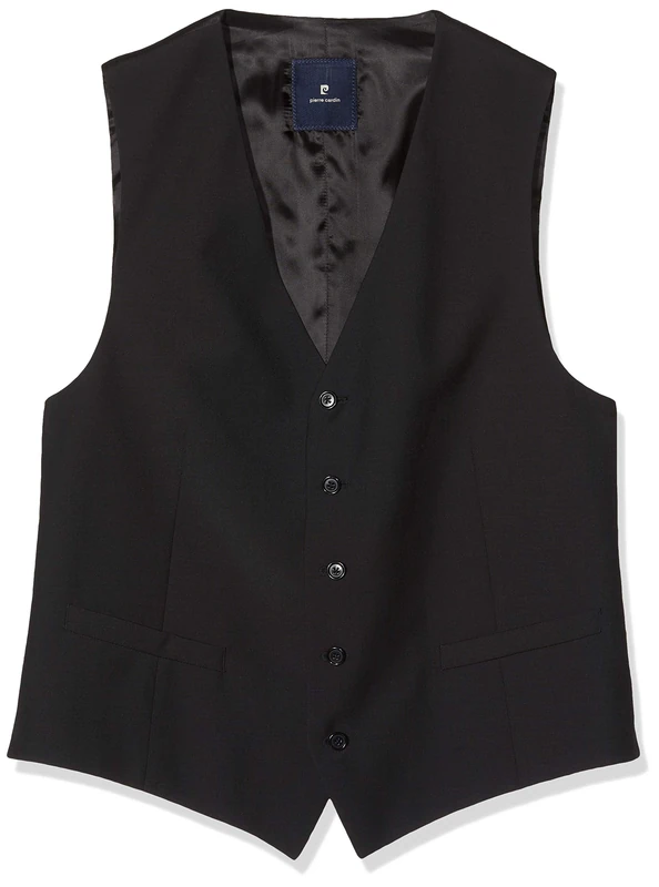 Pierre Cardin Wesley Men's Vest - Black - 46 - Image 1