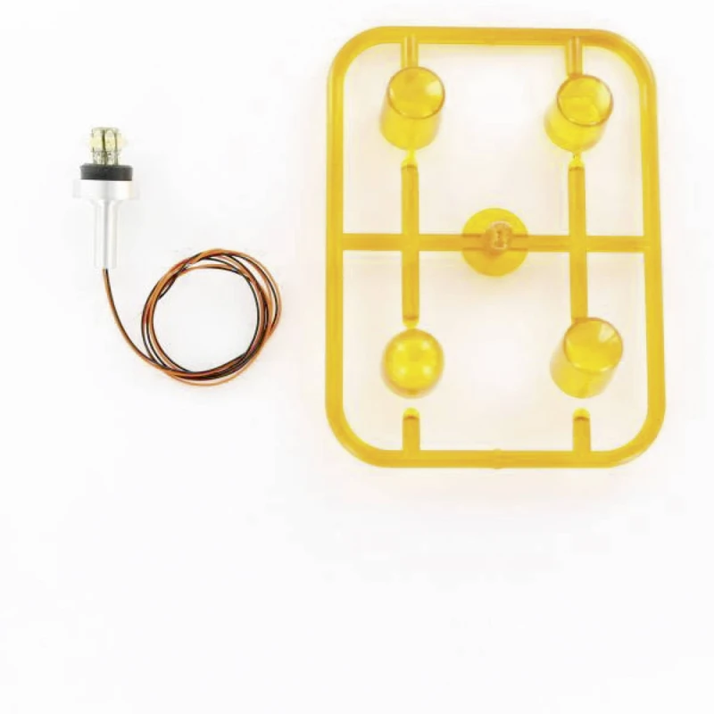 Carson 500907579 14 SMD Beacon Orange Vertical (1), RC Accessories for Tamiya Trucks, Parts, Tuning Parts, Model Making, Made in Germany