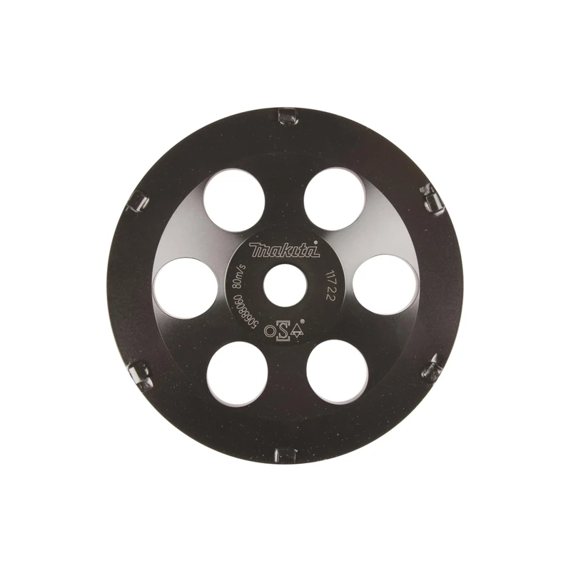 Makita B-53176 6Tip PCD Offset Diamond Wheel - Multi-Colour