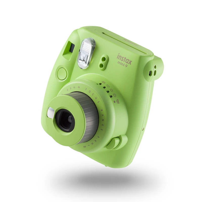 instax 70100135872 Mini 9 Camera with 10 Shots - Lime Green - Image 1