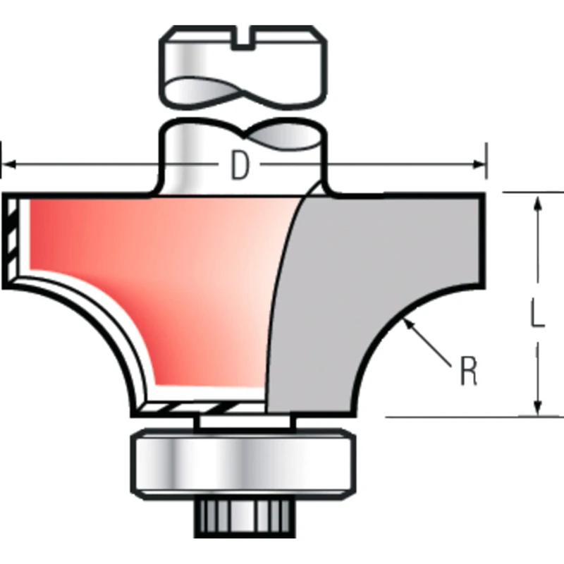 Makita P-55077 Rounding Over with Bearing TCT