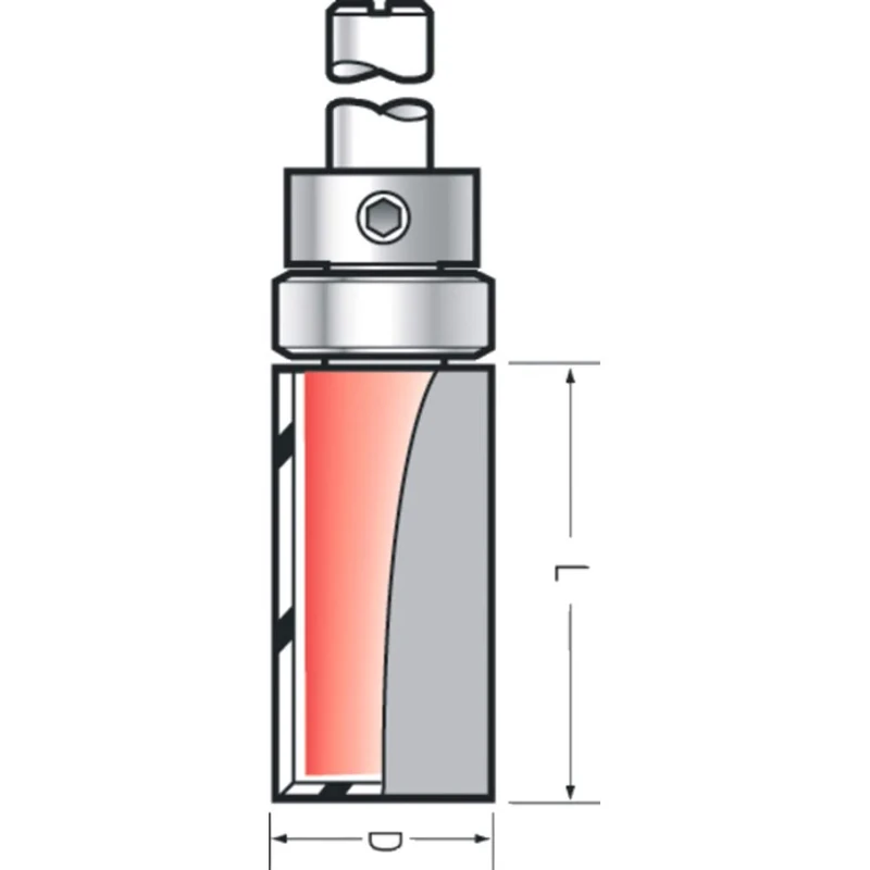 Makita P-56122 Profile Guide with Top Bearing TCT