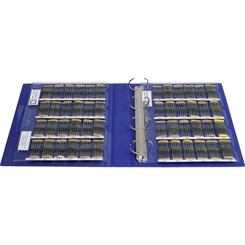 NOVA by Linecard COCCR-36 Metal Film Resistor Assortment 0207 1W 5% 1 Piece - Image 1