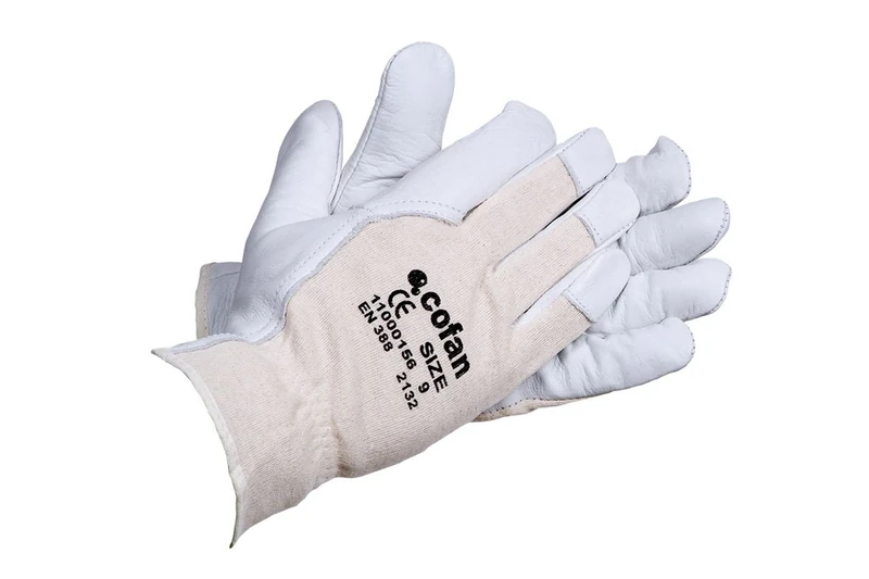 CoFan 11000156 – 9BL – Pack of 12 Leather Gloves (T-9)