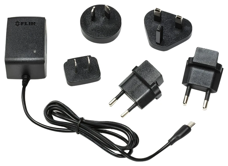FLIR T911630ACC Power Supply for E75, E85 and E95 Thermal Cameras, 3 A, Black