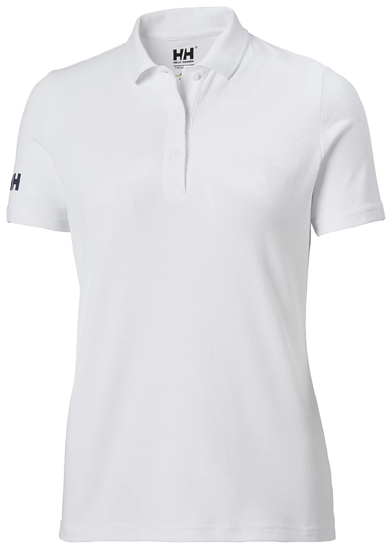 Helly Hansen Women's W Crew Tech Polo, White, M
