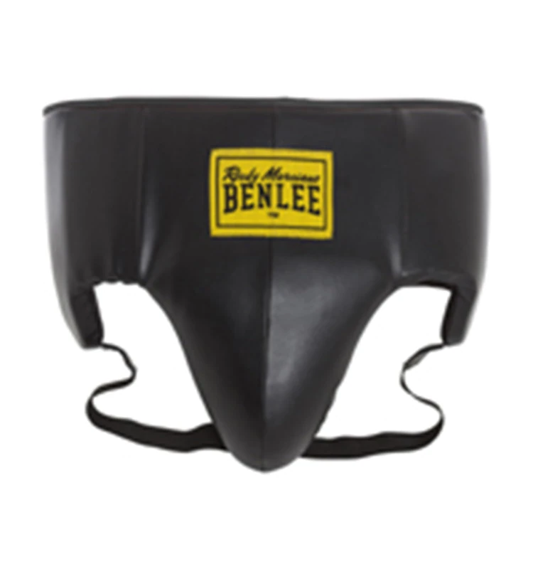 BENLEE Rocky Marciano Unisex - Adult Lucca Artificial Leather Groinguard, Black, XL