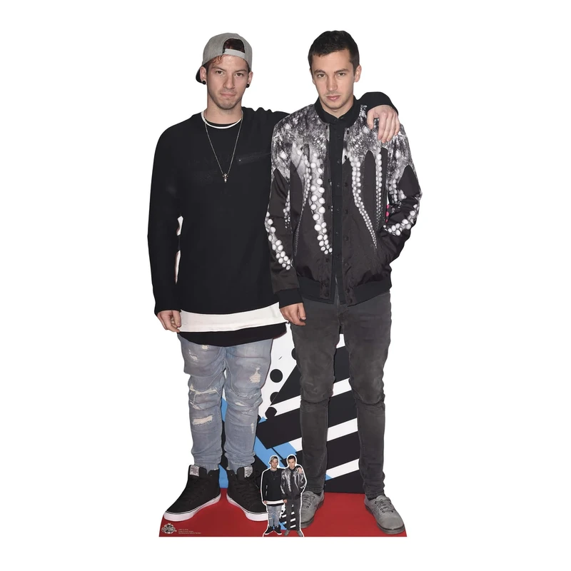 Star Cutouts CS661 21 Pilots Band Cardboard Cutout Perfect for Birthdays, Gifts, Parties & Fans