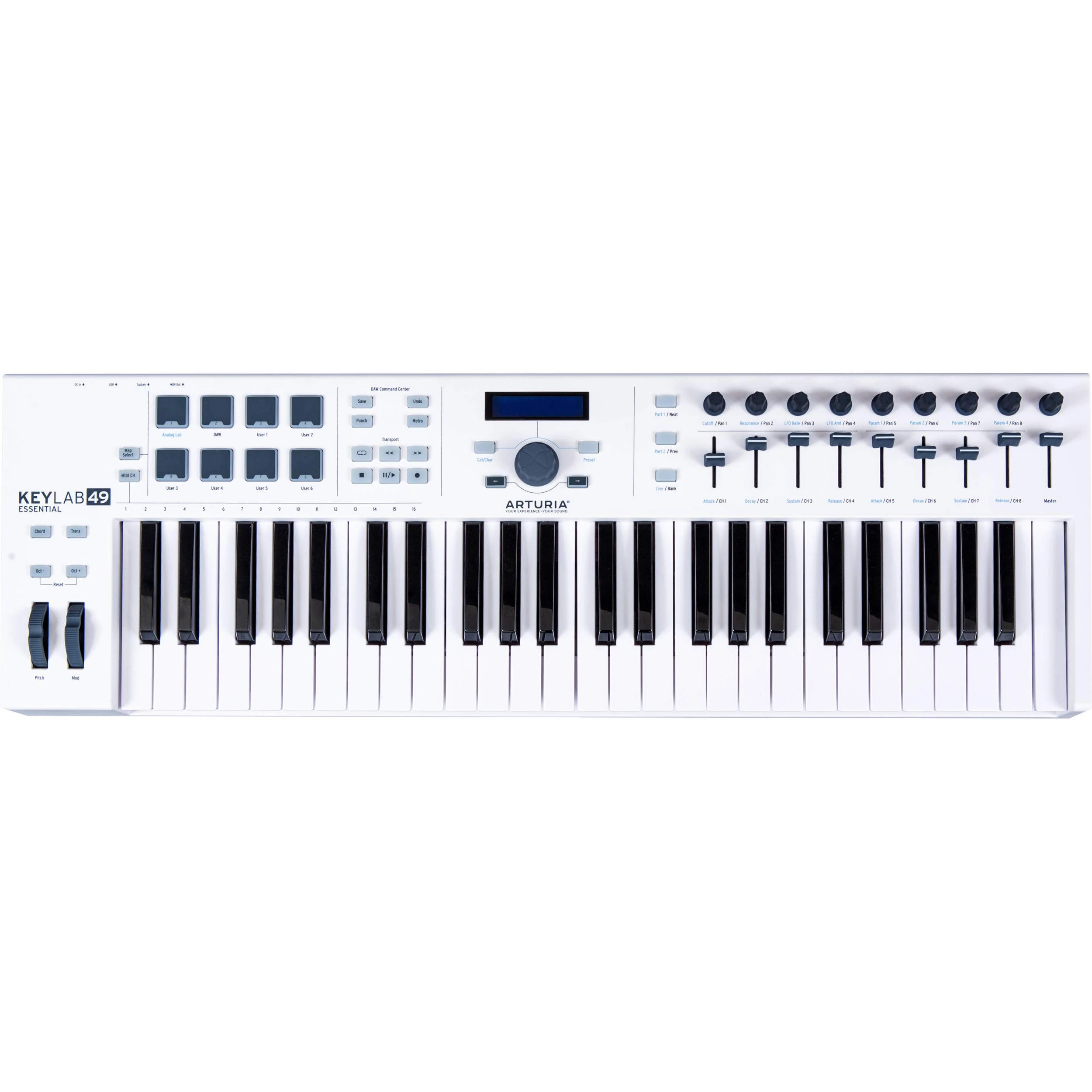 Arturia Keylab Essential 49-49-Note MIDI Controller Keyboard