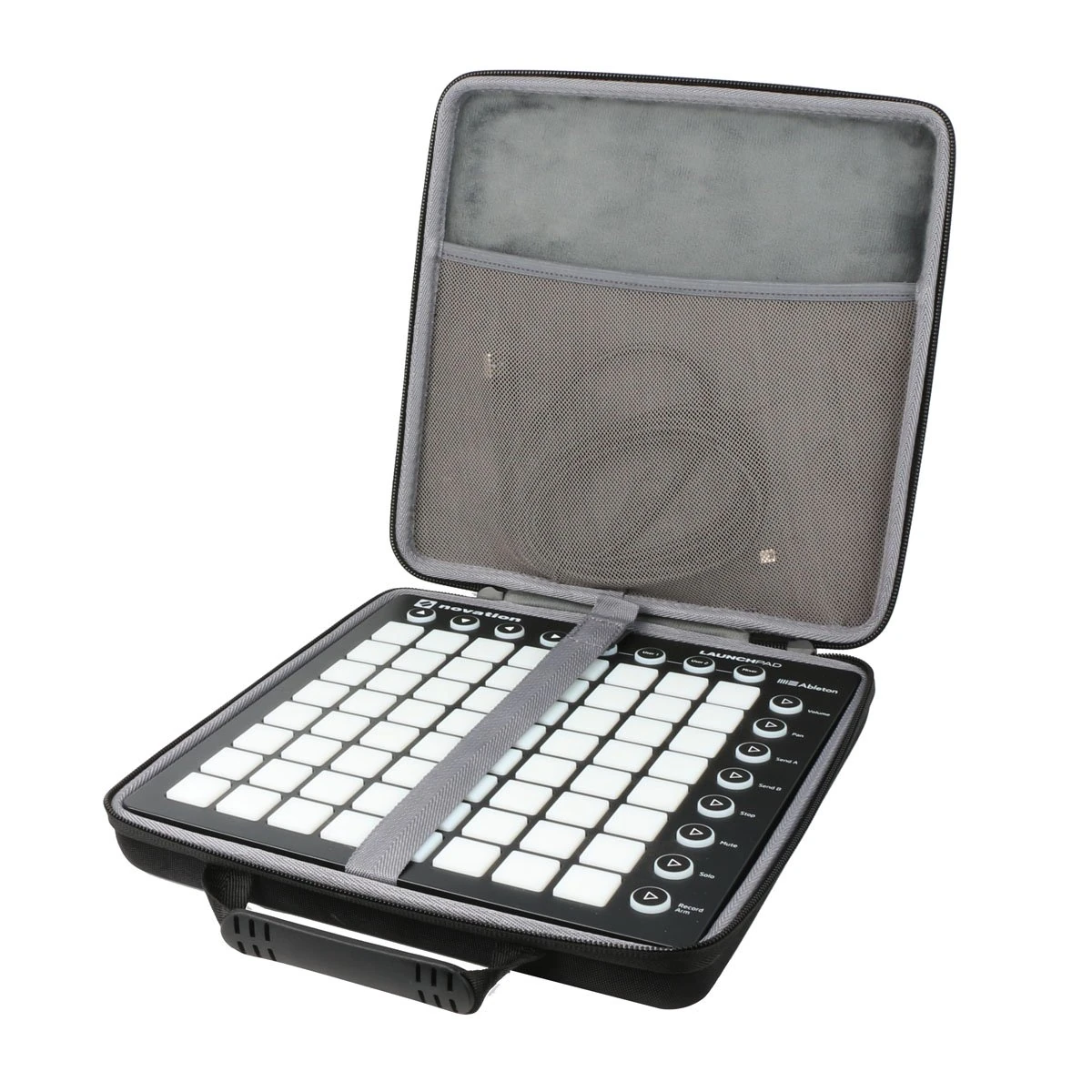 co2CREA Hard Travel Case for Novation Launchpad X /Mk2 MIDI Grid Controller Ableton Live dj Controller,Case Only