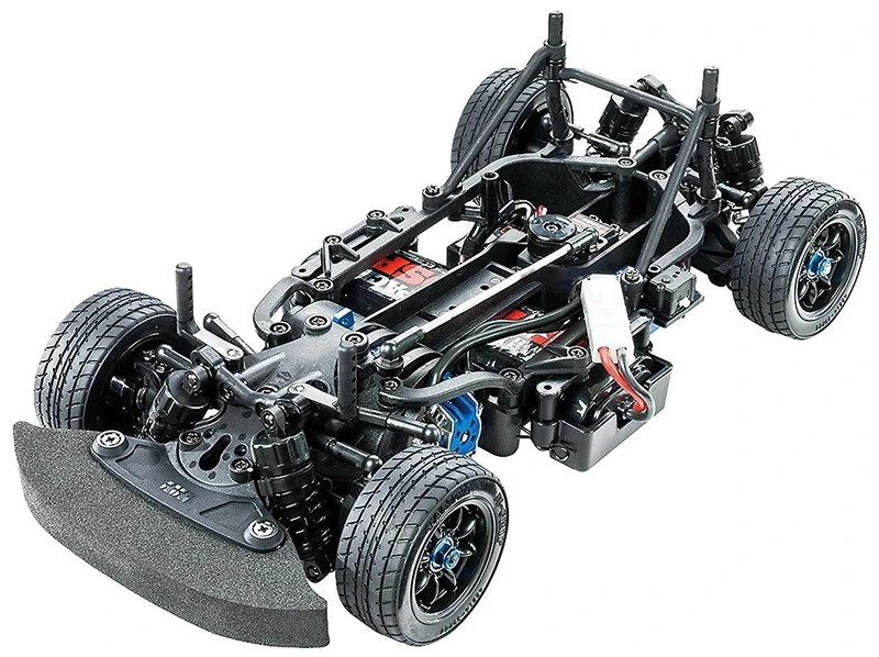 TAMIYA 58647-1:10 RC M-07 Concept Chassis Kit WB225/239 Remote Control Car Vehicle Model Building Kit Hobby Assembly Black