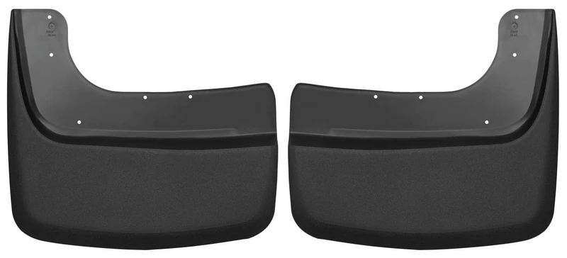 Husky Liners 59481Fits 2017-20 Ford F-350/F-450 - DUAL REAR WHEELS Custom Dually Rear Mud Guards, Black