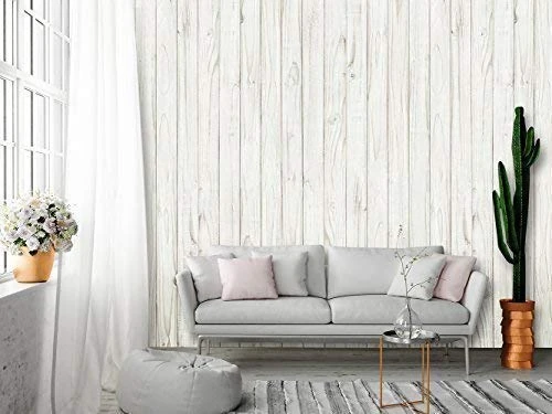 WALPLUS Mural Birch Wood Wall Stickers, Vinyl, Multi-Colour, 7.5 x 93.5 x 7.5 cm