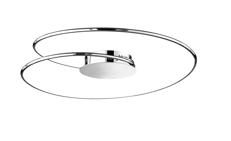 Wofi A Ceiling Light, Metal, Integrated, Chrome, Integriert 31W