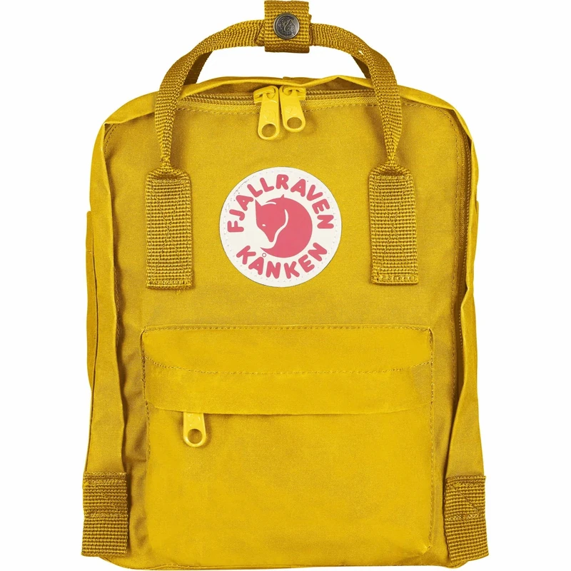 Fjällräven Water Resistant Kanken Unisex Outdoor Daypack available in Ochre - One Size,20 x 13 x 29 cm/7 Litre