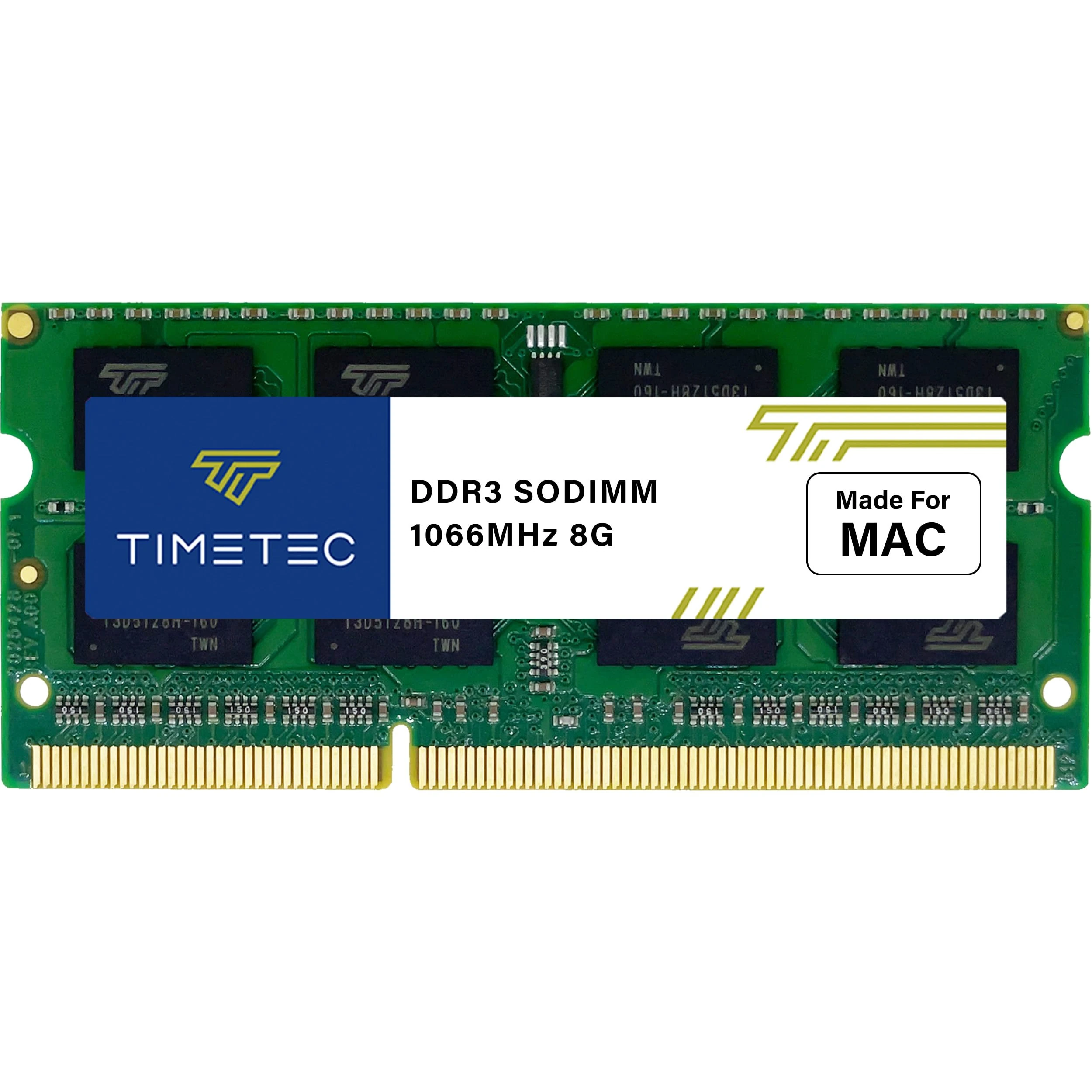 Timetec 8GB Compatible for Apple DDR3 1067MHz / 1066MHz PC3-8500 for Mac Book (Mid 2010 13-inch), Mac Book Pro (Mid 2010 13-inch), iMac (Late 2009 27-inch), Mac Mini (Mid 2010) SODIMM MAC RAM Upgrade