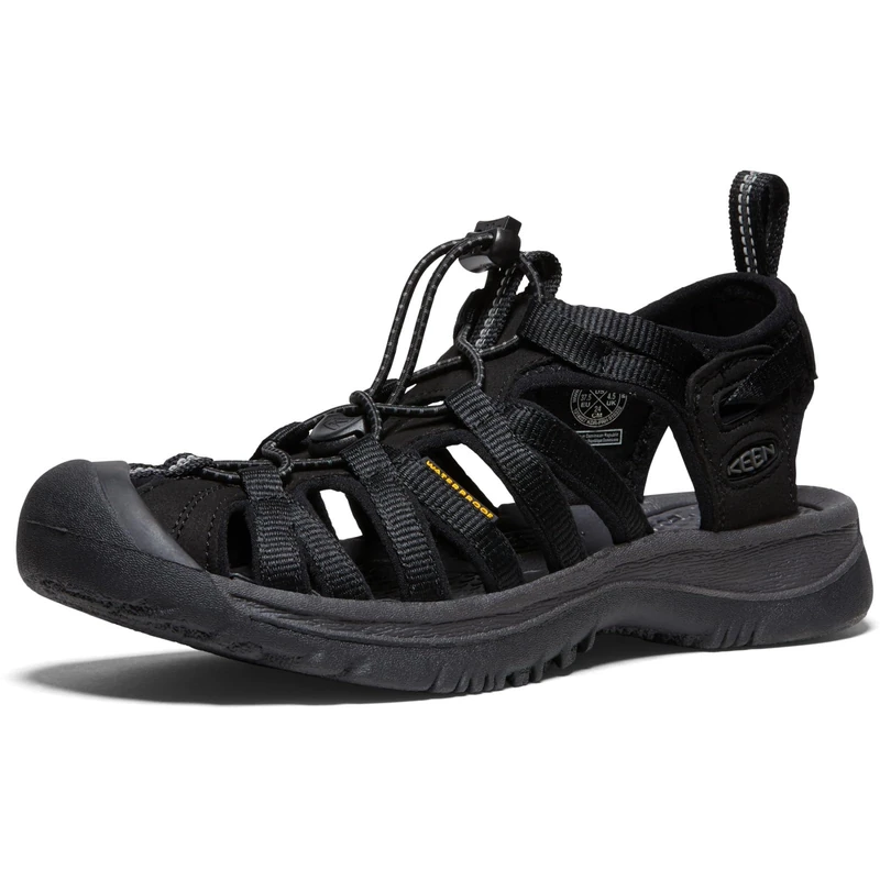KEEN Women's Whisper Sandal, Black Magnet, 8 UK - Image 1