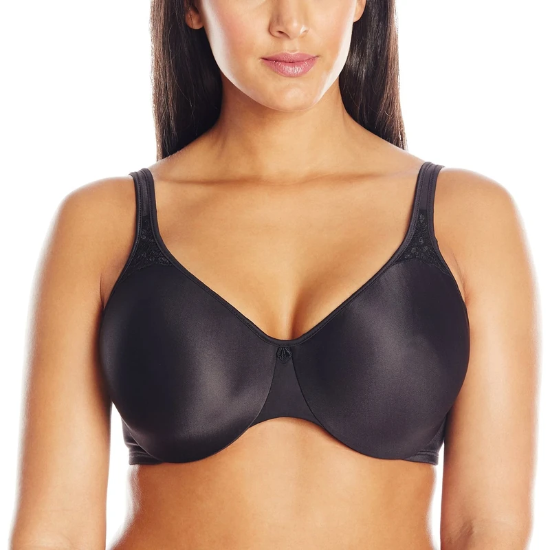 Bali Passion For Comfort Minimizer Underwire Bra, Black, 32C
