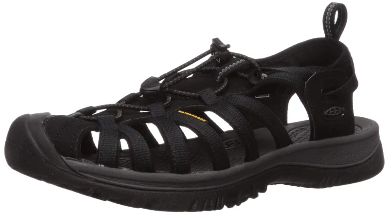 KEEN Women's Whisper Sandal, Black Magnet, 8.5 UK