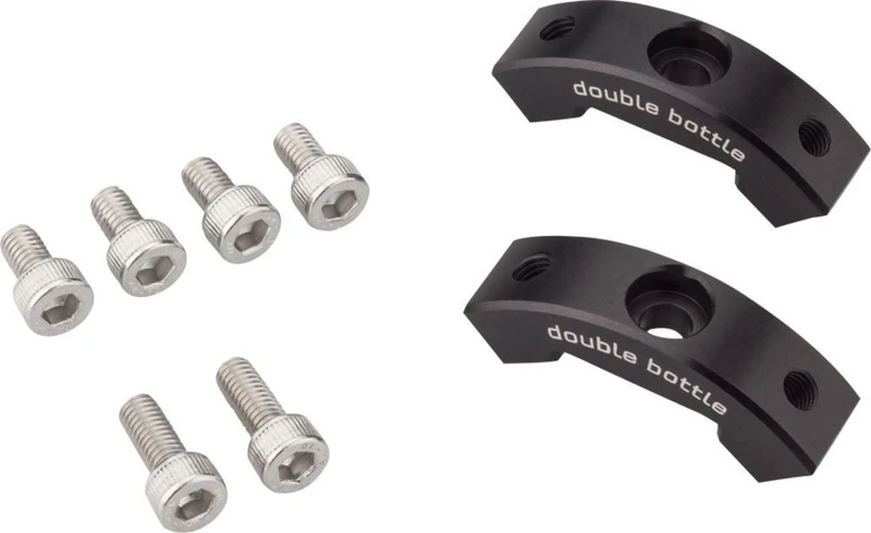 Wolf Tooth | B-RAD Double Bottle Adaptor | Bike Accessories Custom Parts Precision Engineered - Image 1