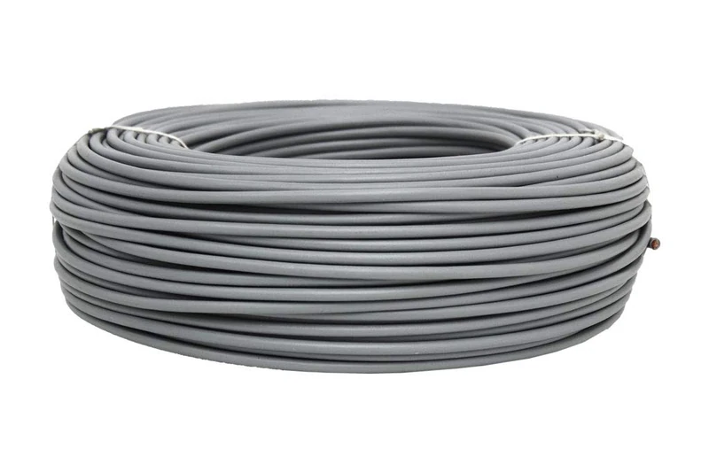 Cofan 51004010G H07V-K Cable Roll, Grey, 1 x 6 mm, 100 m