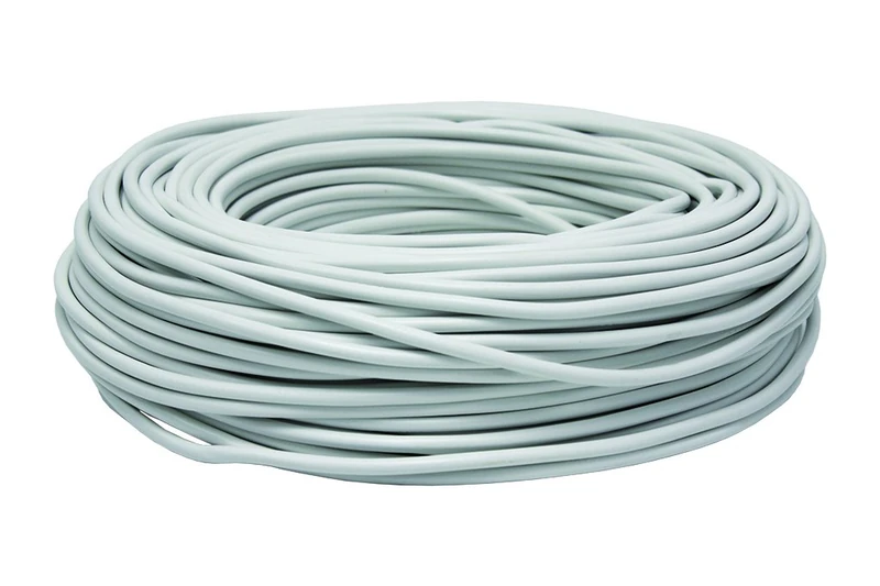 CoFan 51003002 – Roll With Hose (2 x 1 mm, 100 M, H05VV-F) White