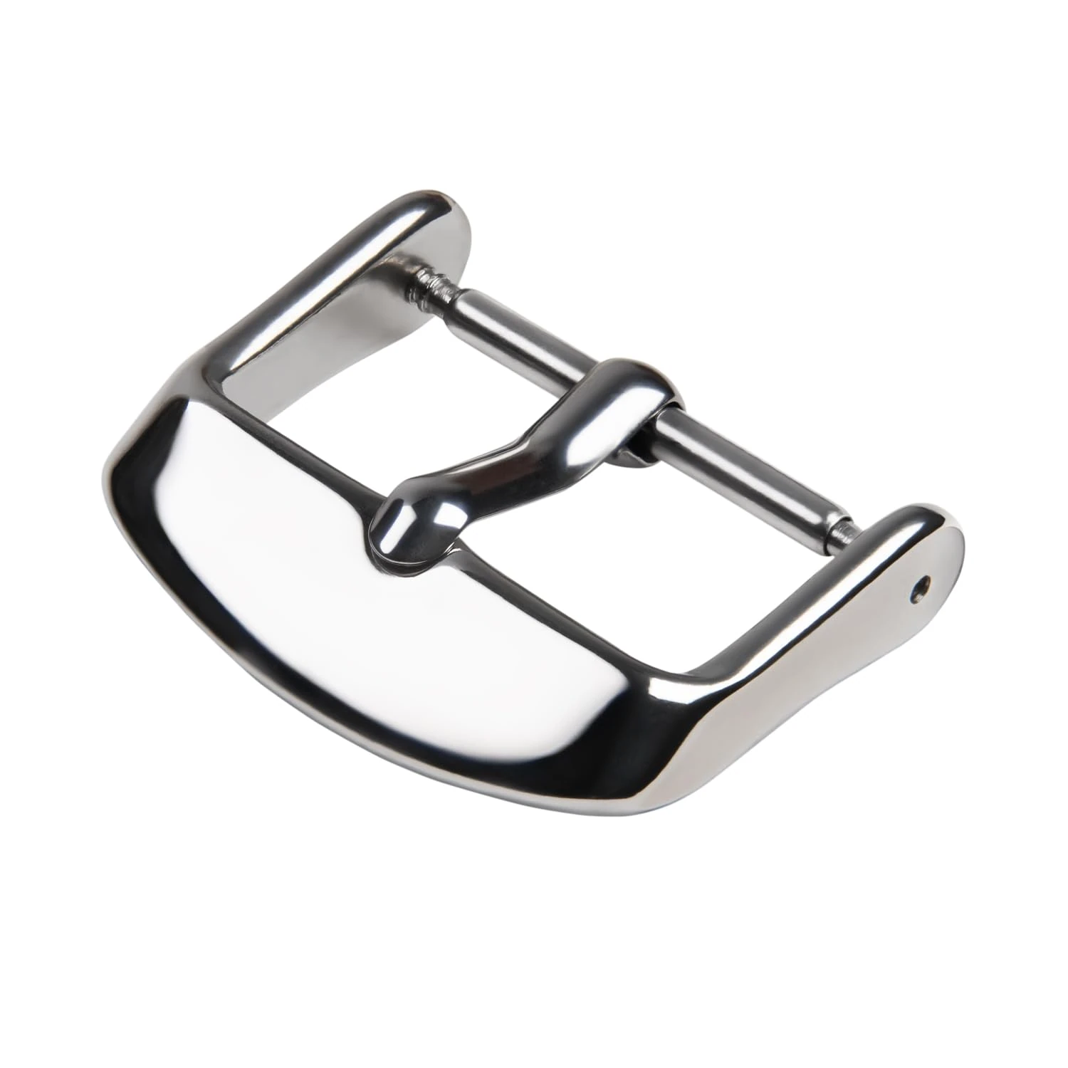 Archer Watch Straps - Stainless Steel Watch Strap Buckles (Polished Stainless, 18mm)