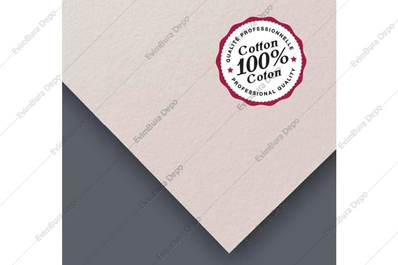 Clairefontaine - Ref 96371C - Fontaine Cold Pressed Watercolour Deckled Edge Sheets (10 Sheets) - 56 x 76cm Size, 640gsm Paper - Suitable for Watercolour Artwork