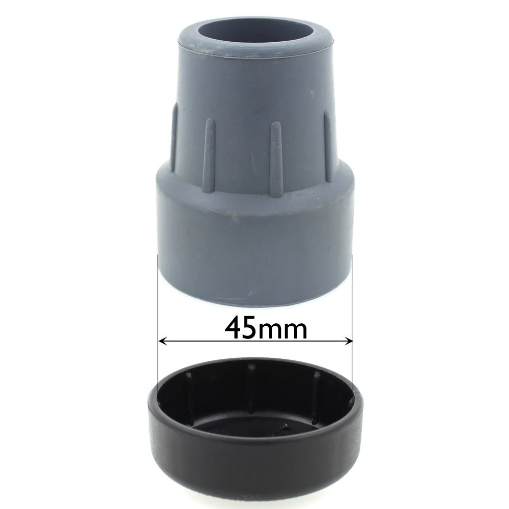 Lifeswonderful - Plastic Carpet Glides/Skis for Walkers & Zimmer Frames, for Ferrule with 45mm Base (10)