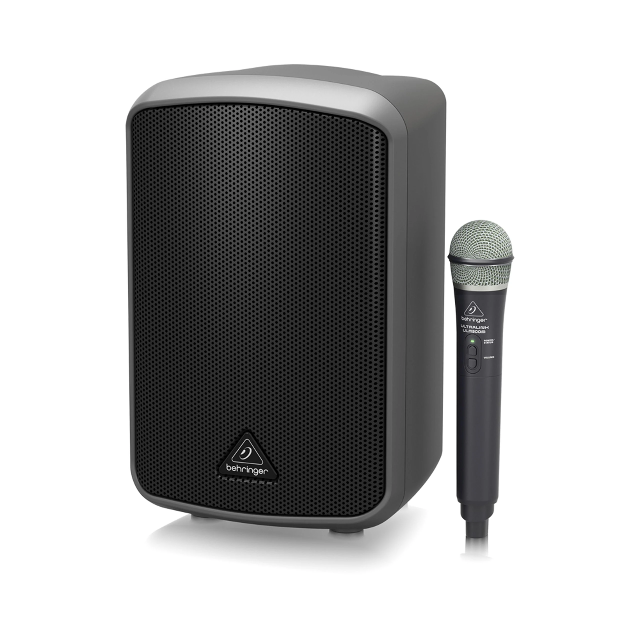 Behringer MPA100BT 100 Watt Portable Speaker with Bluetooth, Wireless Microphone & Battery Operation, Compatible with PC and Mac