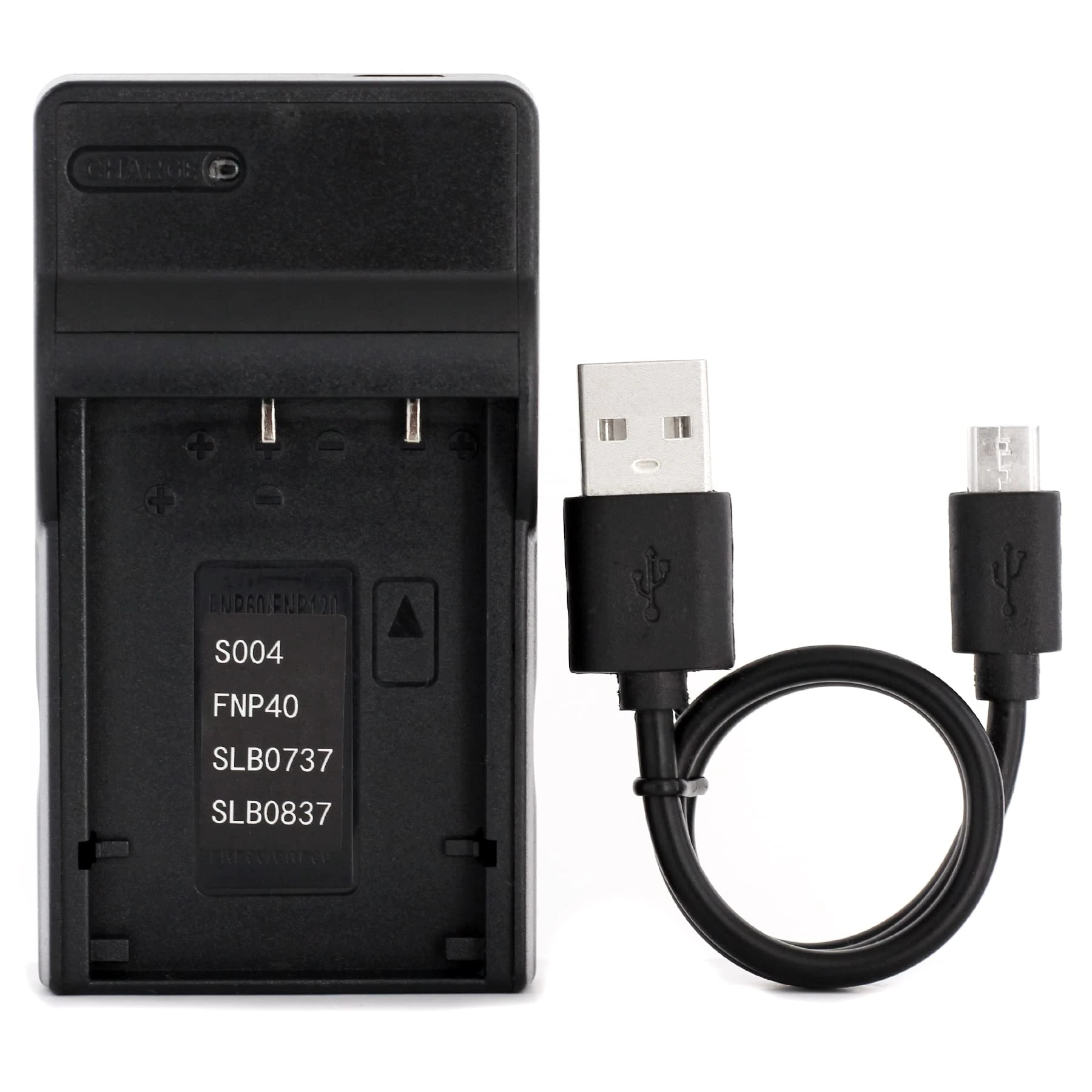 Norifon D-LI8 USB Charger for Pentax Optio A10, A20, A30, Optio S4i, S5i, S7, SV Camera and More
