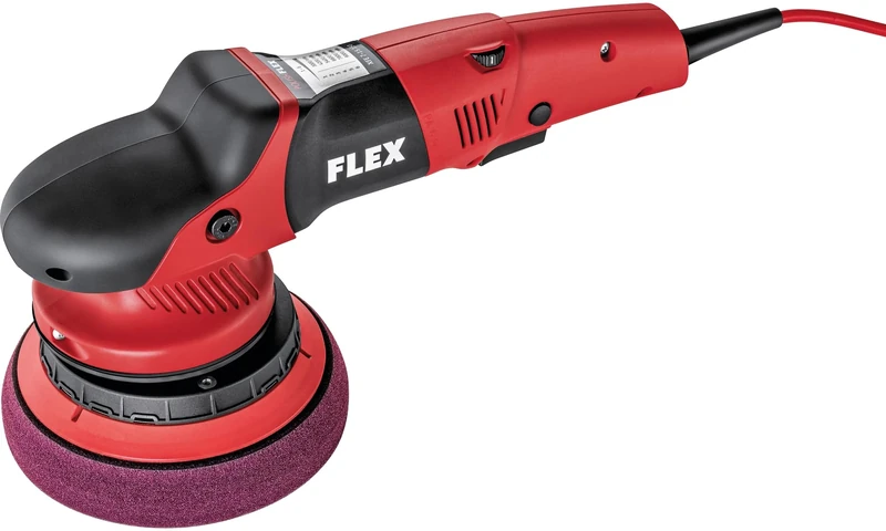 Flex Eccentric Polisher XFE 7-15 150 (Polishing Machine 710 Watt, 15 mm Polishing Stroke, Dimensions 370 x 140 mm, Ergonomic Handle, Flat Gear Head) 418080