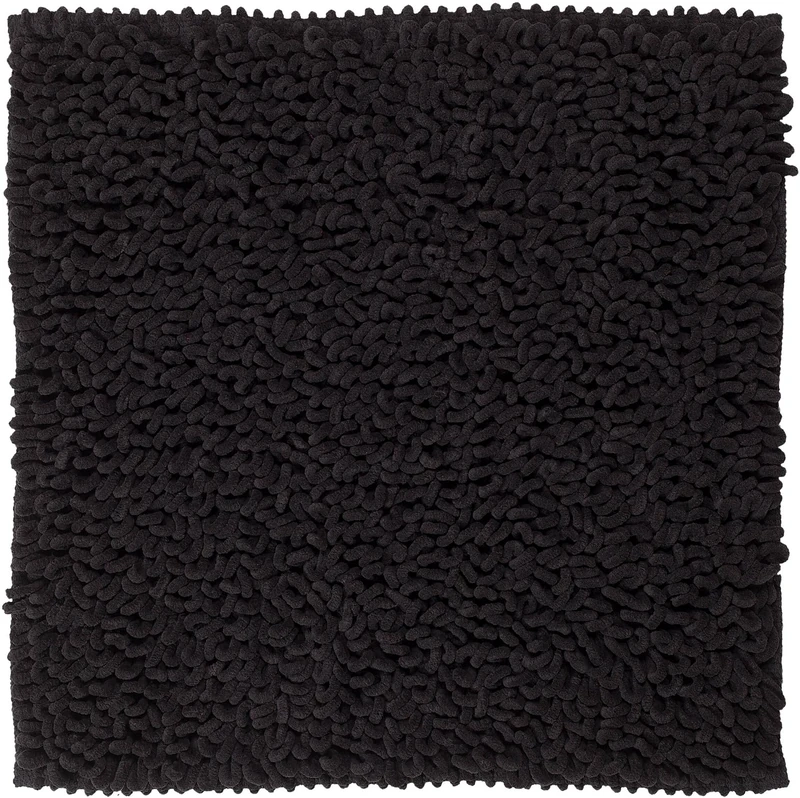 Sealskin Twist Bath Mat, Microfibre, Anthracite, 60 x 3 x 60 cm