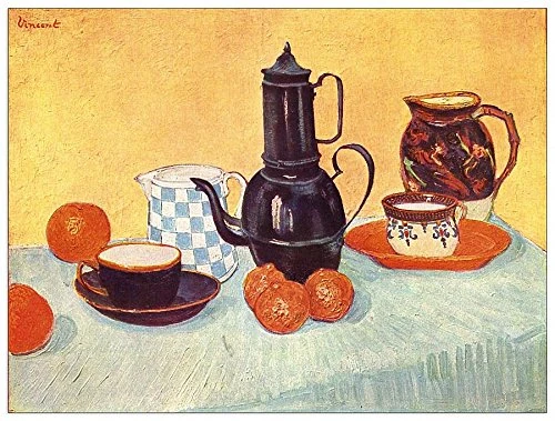 ArtPlaza Van Gogh Vincent-Still life Decorative Panel, Wood, Multi-Colour, 80 x 1.8 x 60 cm