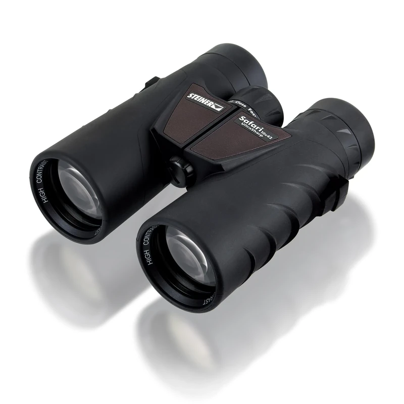 STEINER binoculars Safari UltraSharp 10x42 - German quality optics, bright, high-contrast, robust, ideal for travel, hiking, sports and nature observation