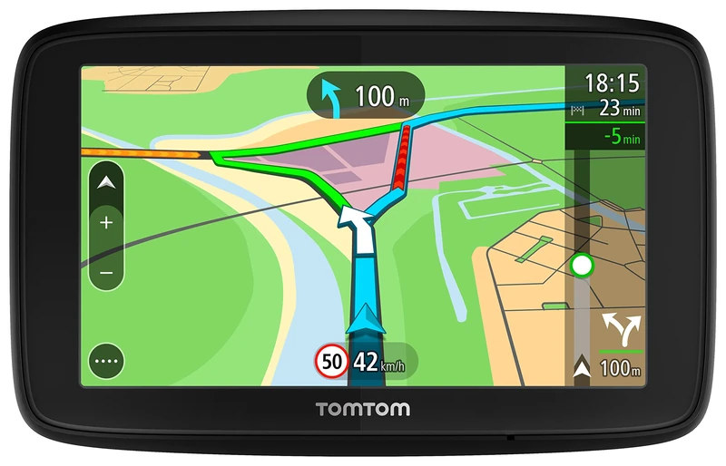 TomTom Car Sat Nav VIA 53, 5 Inch with Handsfree Calling, Updates via Wi-Fi, Traffic via Smartphone and EU Maps, Smartphone Messages, Capacitive Screen