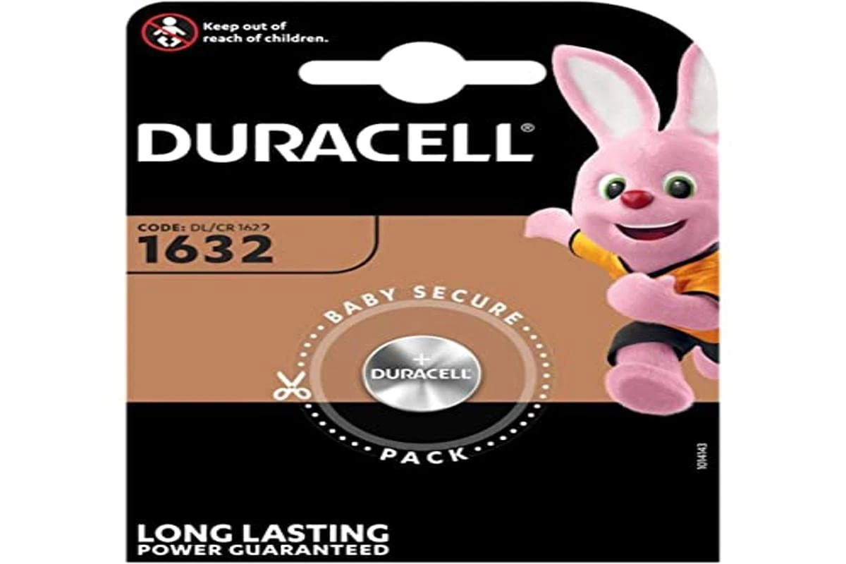 Duracell 1632 Lithium 3 V Non-rechargeable Battery – Batteries (Lithium, Button/coin, 3 V, 1 pc (S), CR1632, 137 mAh)