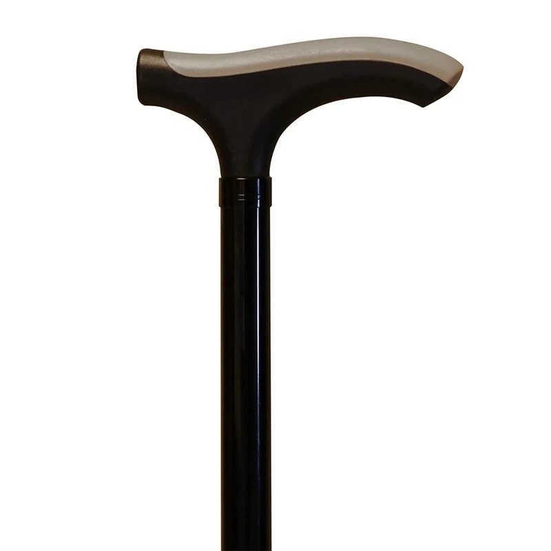 Advance Folding Extendable Aluminium Walking Stick Grey