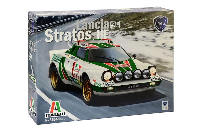 Italeri 3654 1: 24 Lancia Stratos Vehicle