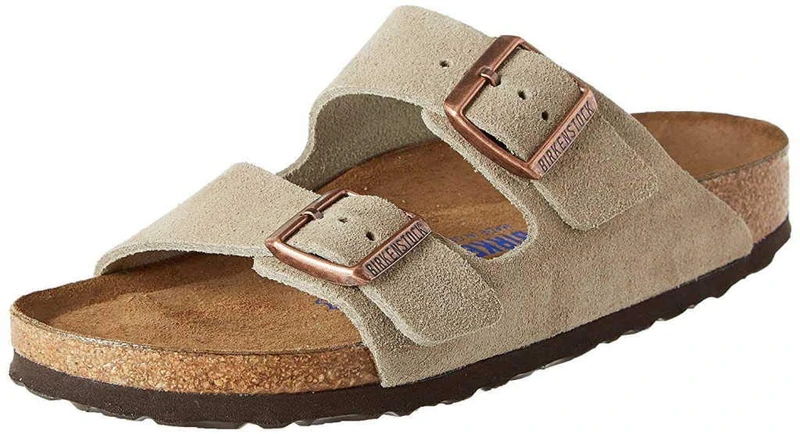 Birkenstock Arizona Sfb, Women’s Heels Sandals, Beige (Taupe Taupe), 2.5 UK (35 EU)
