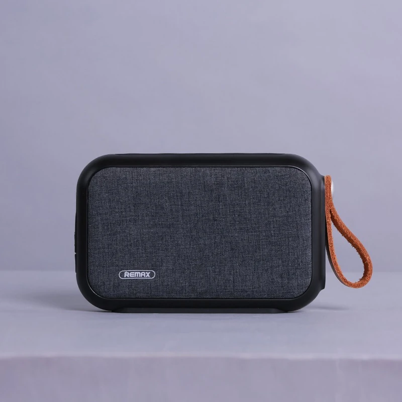 Remax RB-M16 Portable Bluetooth Case - Black Fabric - Image 1