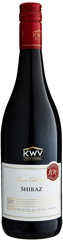 KWV Classic Shiraz Red Wine, 6 x 750ml