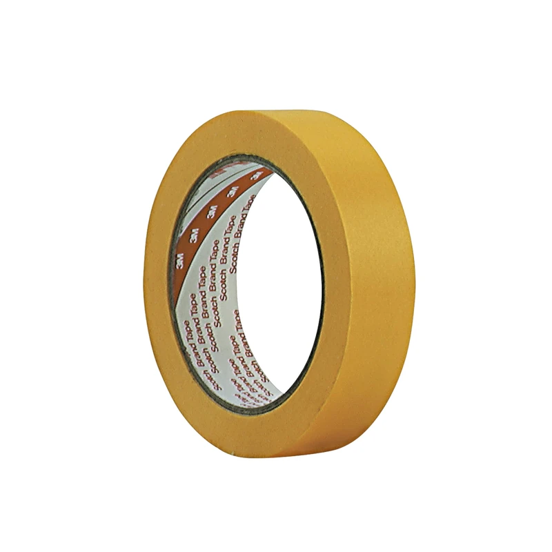 Scotch Performance Masking Tape 244, Gold, 30 mm x 50 m, 0.08 mm