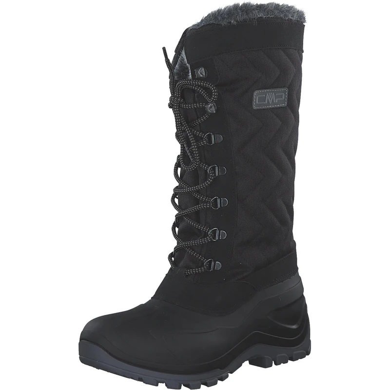 CMP Womens Nietos Wmn Snow Boots, Nero Mel. UK 6.5
