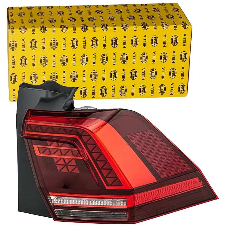 HELLA 2SD 012 521-061 Rearlight - LED - Dark/Red - Outer section/Upper section - ECE/CCC - for left-hand traffic/for right-hand traffic - right