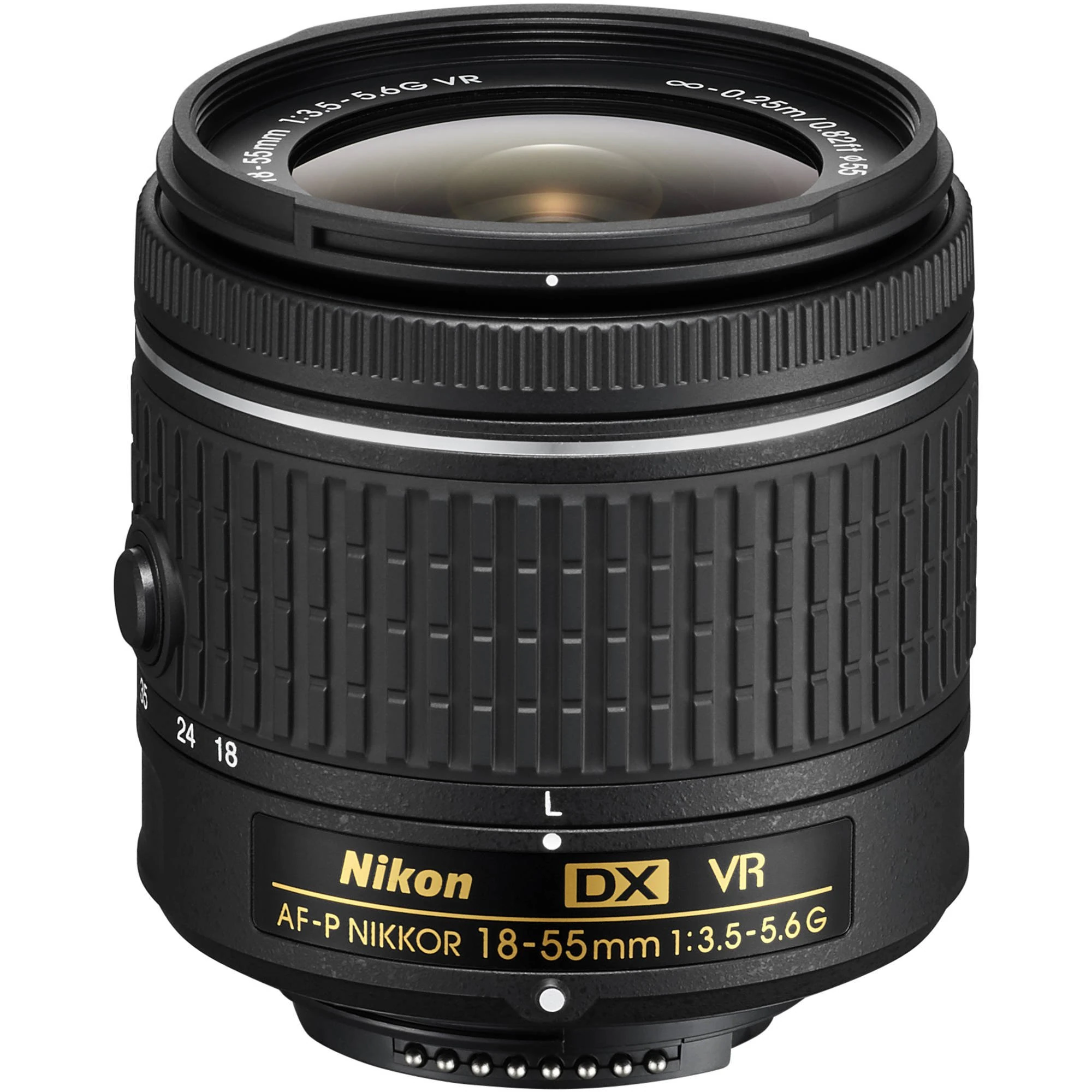 Nikon AF-P DX NIKKOR 18-55mm f/3.5-5.6G VR Lens for 2013 and newer Nikon Models (Renewed)