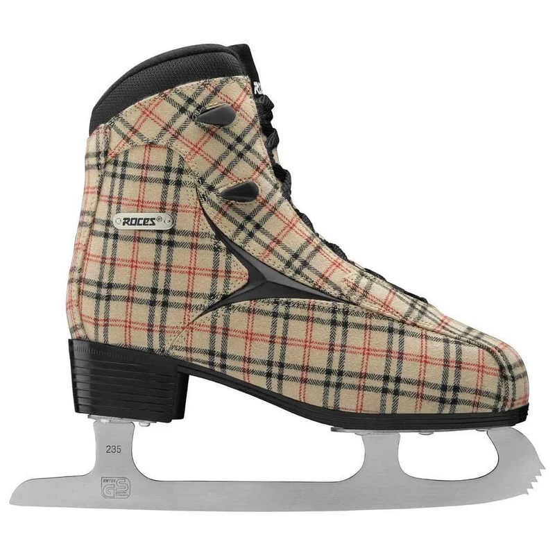 Roces BRITS Women's Ice Skates, Sand-Black, 37