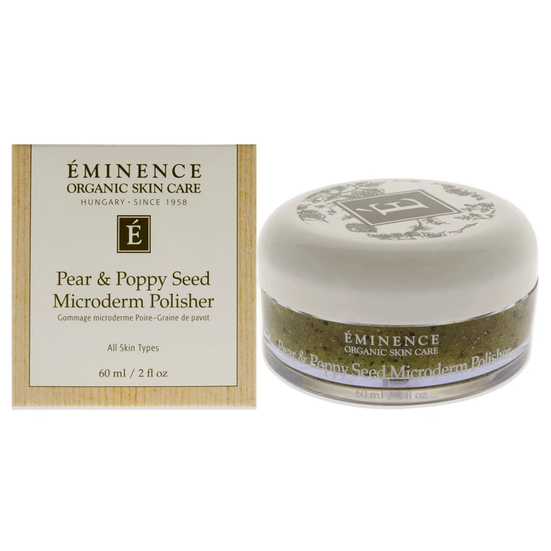 Eminence Pear and Poppy Seed Microderm Polisher Masque For Unisex 2 oz Masque
