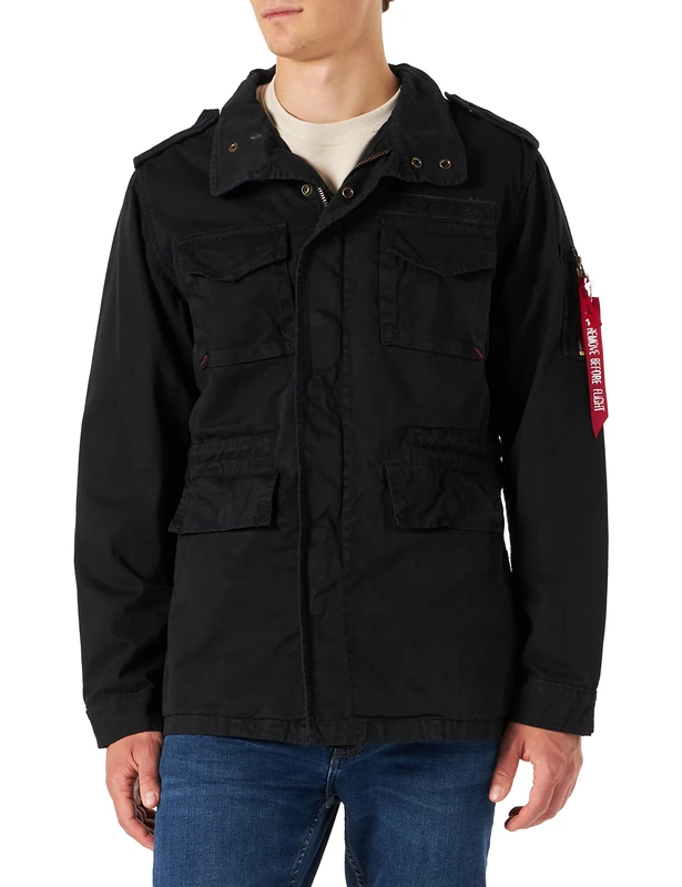 Alpha Industries Huntington Field Jacket for Men Black