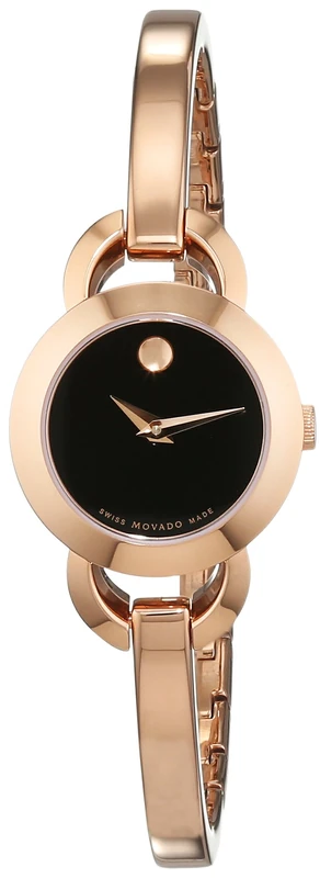 Movado Womens Analogue Classic Quartz Watch with Stainless Steel Strap 607065 - Image 1